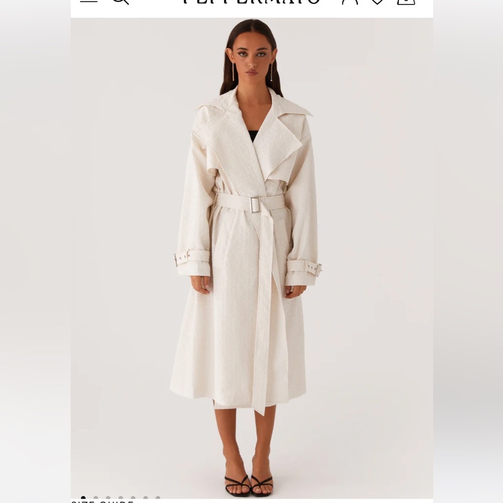 Peppermayo Phoenix Oversized Trench Coat